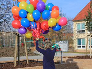 Schulhof OSZ Albert Schweitzer in Vetschau