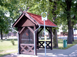 Fahrgastunterstand ÖPNV in Briesen und Laasow